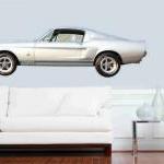 Muscle Car 1967 Shelby Mustang Gt 350 Wall Art/..